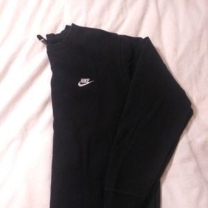 Men's Nike Black Crew Neck